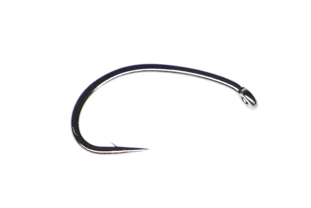 FULLING MILL FM1167 HEAVYWEIGHT GRUB / SCUD HOOKS - 50CT - BLACK NICKEL
