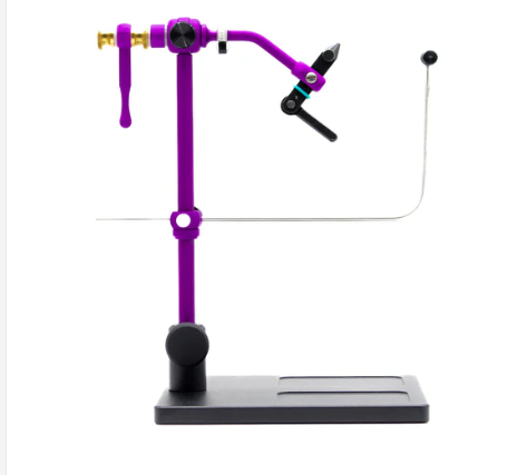 RENZETTI TRAVELER C2604 RH - 6X6" PEDESTAL BASE VISE - ANODIZED PURPLE
