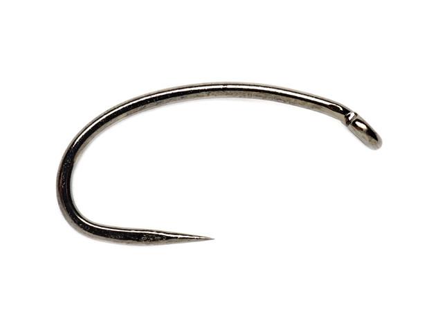 FULLING MILL FM5115 HEAVYWEIGHT GRUB BLACK NICKEL BARBLESS HOOKS