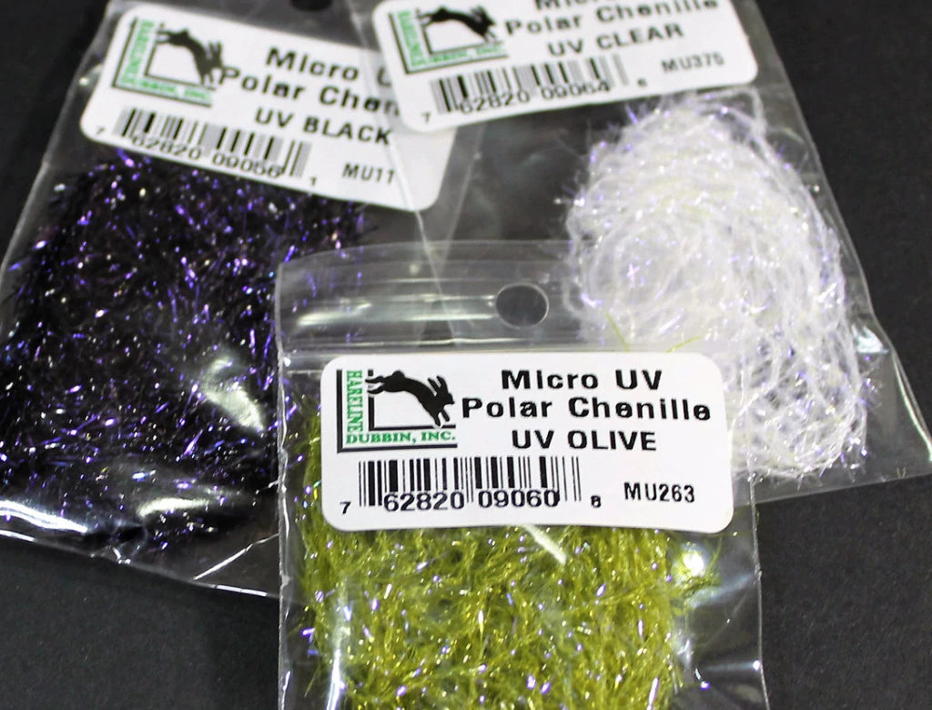 HARELINE MICRO UV POLAR CHENILLE