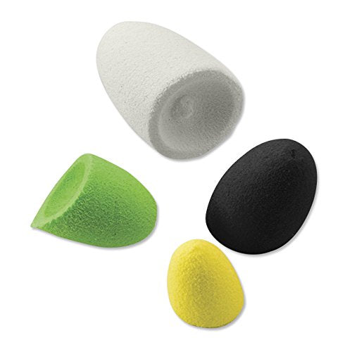 CUPPED FACE FOAM POPPER HEADS