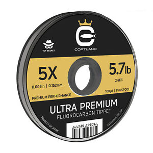 CORTLAND ULTRA PREMIUM FLUOROCARBON TIPPET