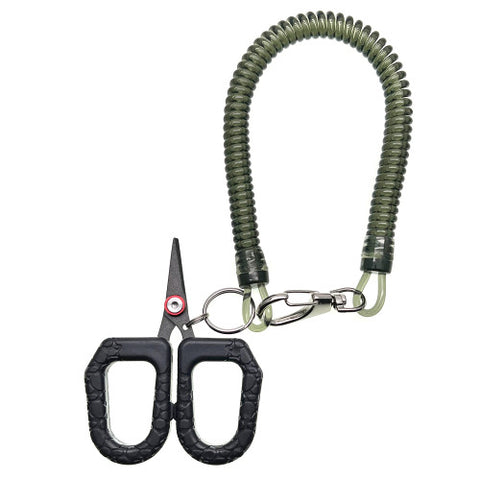 ANGLERS ACCESSORIES FISHERMAN SISSORS W/ COIL