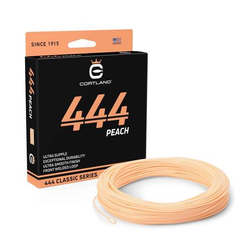 CORTLAND 444 PEACH WF FLOATING FLY LINE