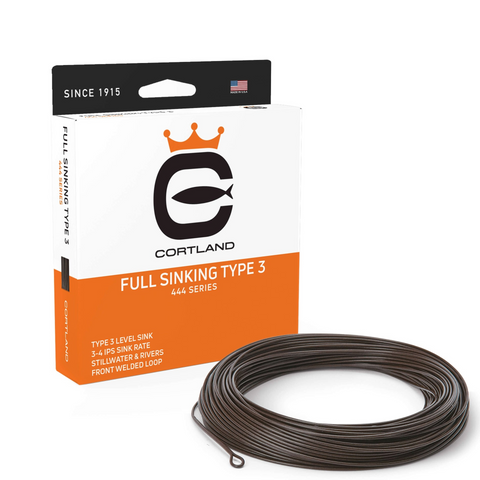 CORTLAND 444 FULL SINKING TYPE 3 FLY LINE