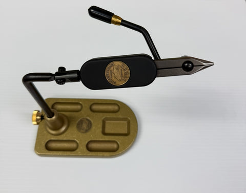 REGAL MEDALLION SERIES VISE - STAINLESS STEEL JAWS & BRONZE POCKET BASE