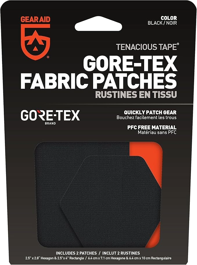 GEAR AID TENACIOUS TAPE REPAIR PATCHES