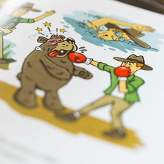 MY DAD CANT CATCH A FISH - Signed Hardcover