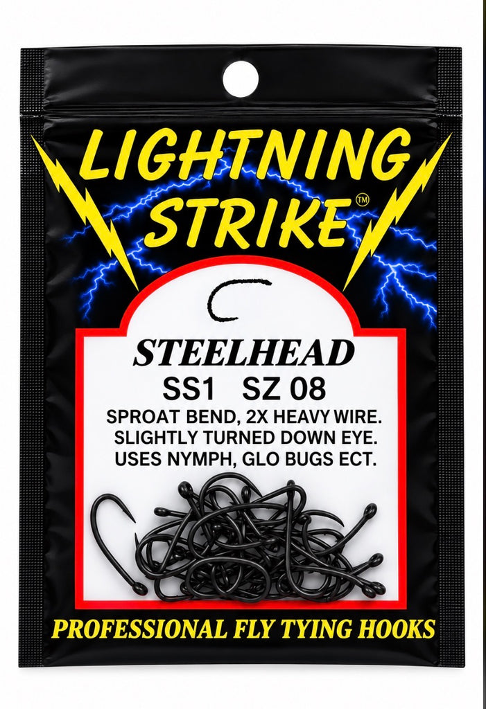 LIGHTNING STRIKE STEELHEAD HOOKS