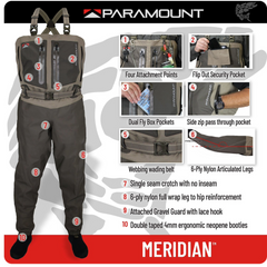 PARAMOUNT MERIDIAN BREATHABLE CHEST WADER