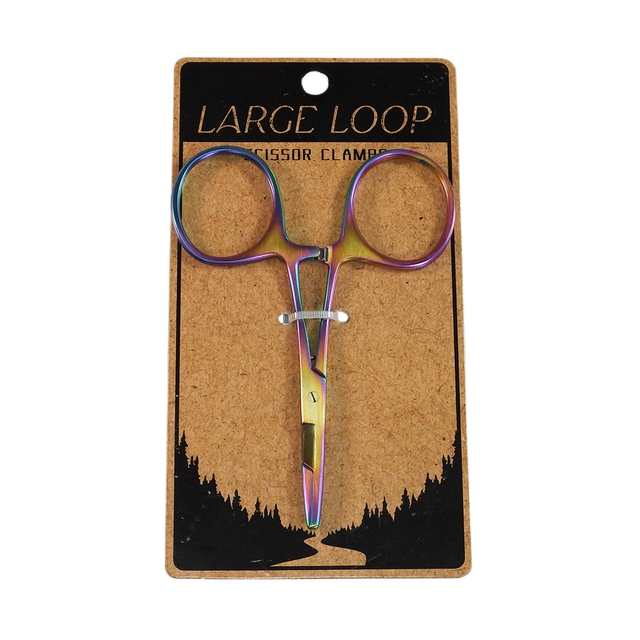 LARGE LOOP SCISSOR CLAMPS - MOTOR OIL FINISH