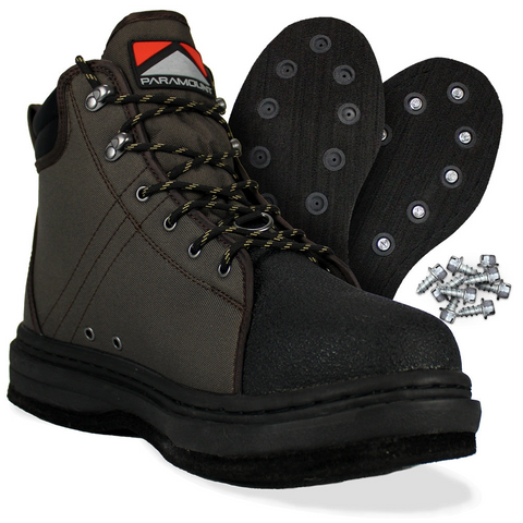 PARAMOUNT WOMENS/YOUTH STONEFLYFELT SOLE WADING BOOTS W/ STUDS