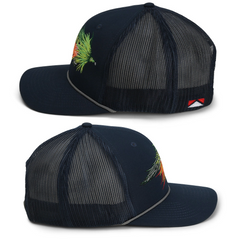 PARAMOUNT FIRE TIGER STREAMER FLY MESH ROPE CAP