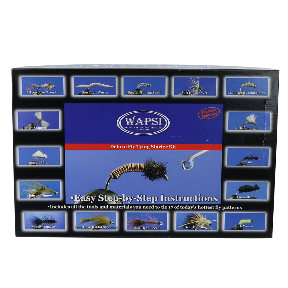 WAPSI DELUXE FLY TYING STARTER KIT