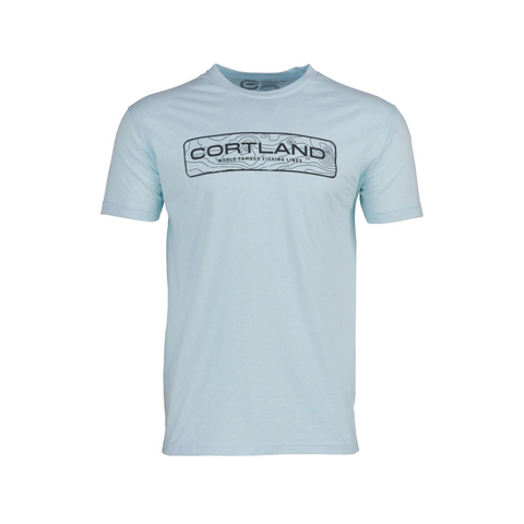 CORTLAND TOPOGRAPHIC LOGO TEE