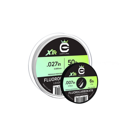 CORTLAND FLUOROCARBON XTR LEADER MATERIAL