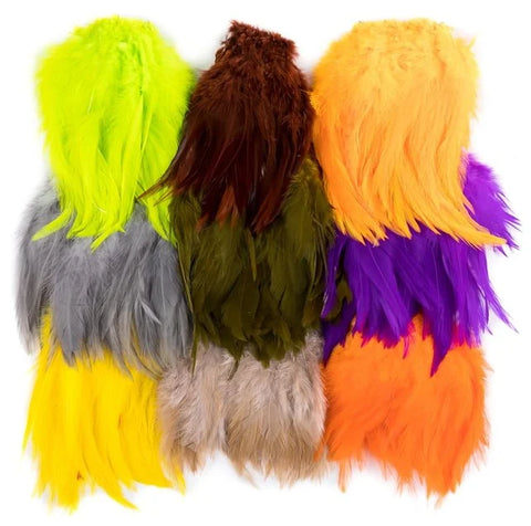 WAPSI STRUNG ROOSTER SADDLES (COLOR)