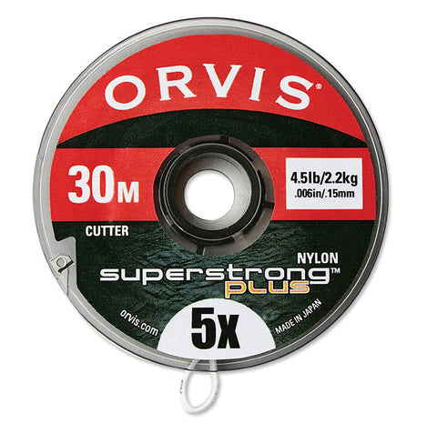 ORVIS SUPERSTRONG PLUS TIPPET (30 & 100 METER SPOOLS)