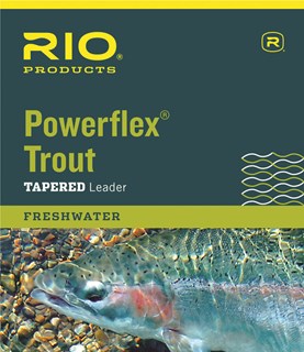 RIO POWERFLEX TROUT TAPERED LEADER