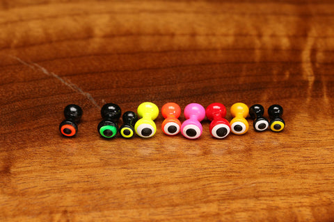 DOUBLE PUPIL BRASS EYES