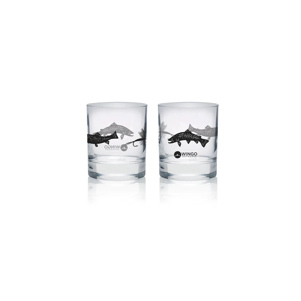 WINGO OUTDOORS LOWBALL GLASSES