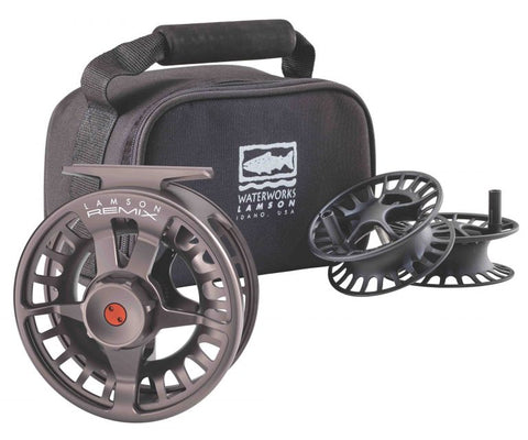 LAMSON REMIX HD 3-Pack Fly Fishing Reel & Spools